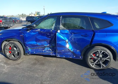 2025 Acura Mdx Type S Advance Package z USA, uszkodzony, nr VIN 5J8YD8H85SL000756